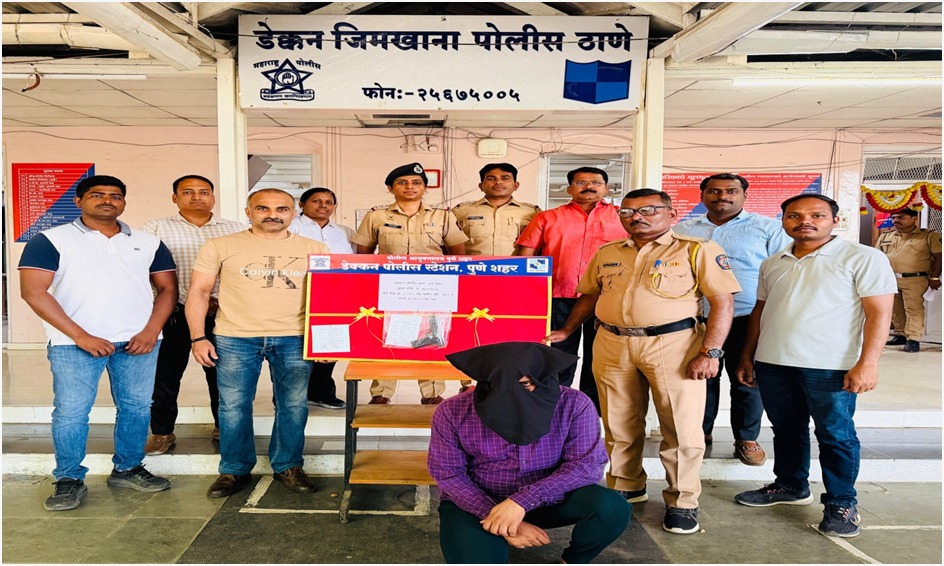 Habitual Offender Arrested Near Bhide Bridge