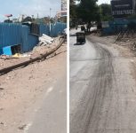 Pune: Hazardous Electricity Poles Removed from Kad Nagar Chowk After Years of Follow-Up