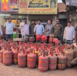 Pune: Illegal Gas Refilling Business Busted in Chakan; 81 Cylinders Seized, One Arrested