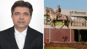 Jatin S. Adhav and Pune Airport