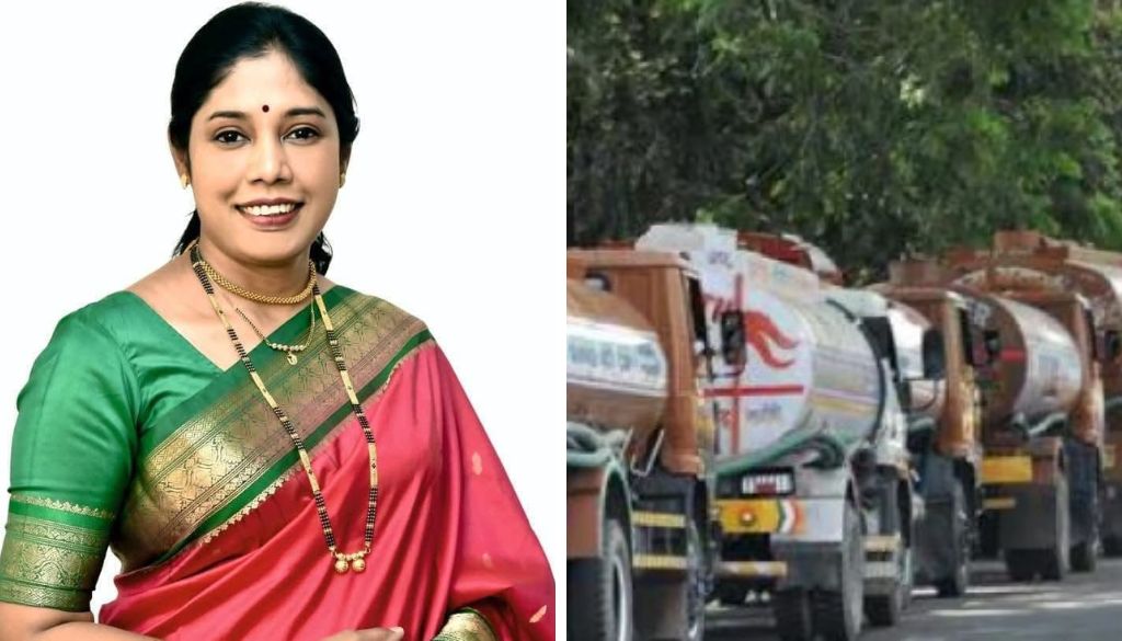 Manjusha Nagpure and Water Tanker