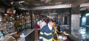 Massive Fire Engulfs Clothing Store in Pune's Keshavnagar