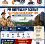 Pune: NCC Maharashtra Launches Integrated Youth Skilling and Employability Initiative Under Prime Minister Internship Scheme