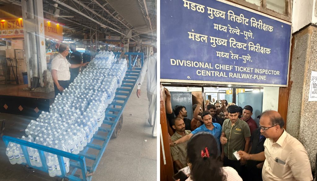 Pune Railway Station Raid
