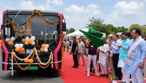 Rajasthan Chief Minister Shri Bhajan Lal Sharma Flags Off EKA Mobility Electric Buses