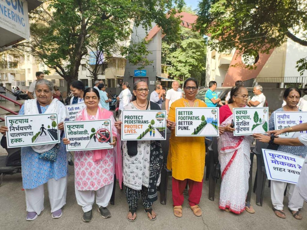 Residents Unite for Footpath Safety