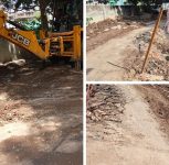 Road Damage Disrupts Essential Services, Residents Raise Safety Concerns in Ghorpadi