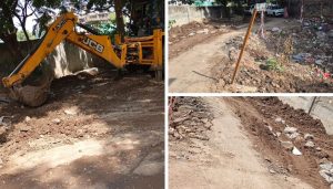 Road Damage Disrupts Essential Services, Residents Raise Safety Concerns in Ghorpadi