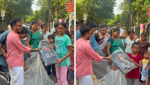 Rotaract Club Marks Pride Month with School Kit Distribution Drive in Vishrantwadi