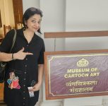 From Sketchbook to Museum Walls: Pune Artist Meghna Menon’s Illustrations Featured at Savitribai Phule Pune University’s Museum of Cartoon Art