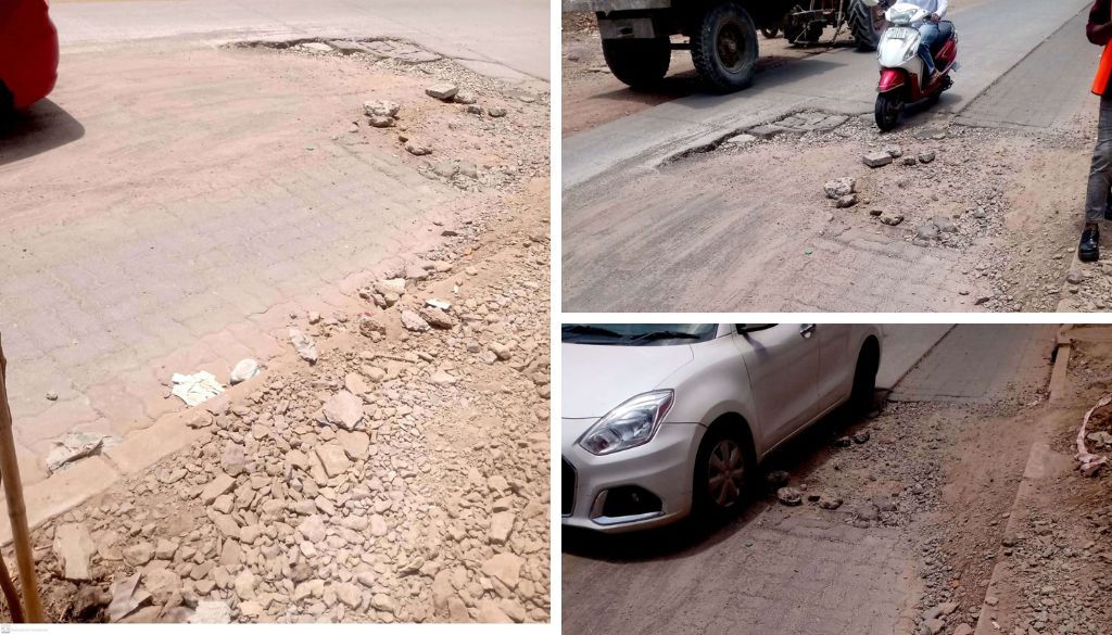 Undri Residents Raise Alarm Over Dangerous Potholes