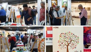 Unique Pune Tree initiative brings Art and Mental relaxation together in Pune