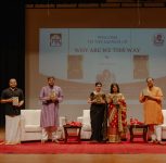 English book “Why Are We This Way: A Guide to Hindu Shastras” by author and researcher Ami Ganatra launched