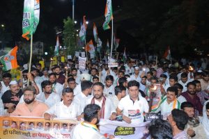 youth congress protest in pune