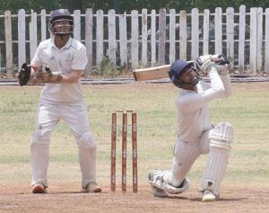ऋतुराज शेवाळे of Kedar जाधव cricket academy .. (1)