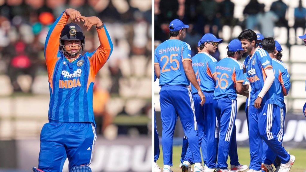 15-Year-Old Vaibhav Sooryavanshi Creates History as India Crush Zimbabwe in T20I Opener