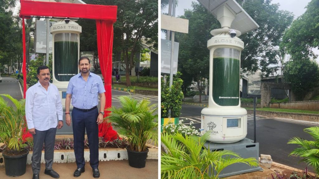 Amanora Township Installs Four AlgaeTree Units
