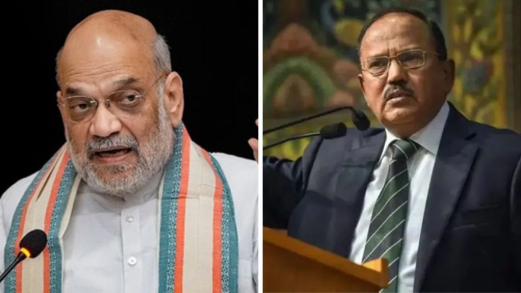 Amit Shah and Doval