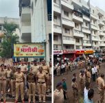 Pune: Bharati Vidyapeeth Police Demolish Illegal Hotel Linked to Wanted Accused at Sinhgad Campus