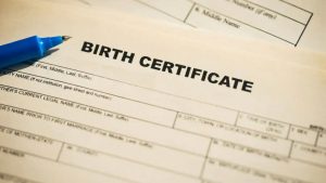 Birth and Death Certificate