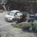CCTV Shows Terrifying Moment Banyan Tree Crushes Two Women in Pune’s Parvati Area