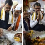 Pune: CM Devendra Fadnavis Offers Prayers at Sant Dnyaneshwar Maharaj Palkhi