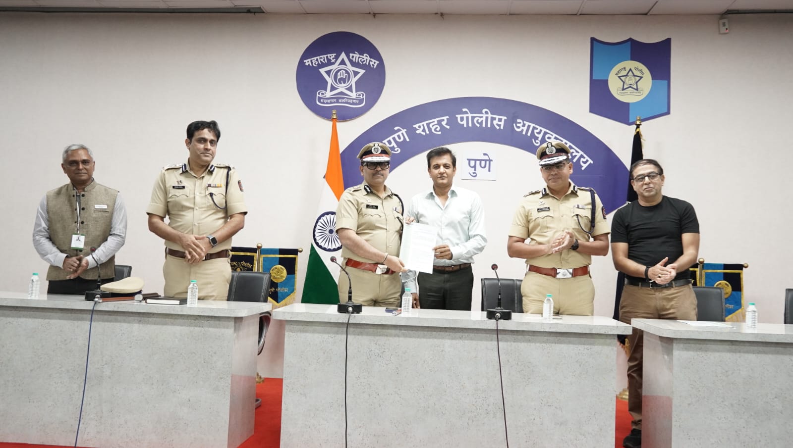 CREDAI Pune Deploys 100 Traffic Wardens to Support Pune Traffic Police During Monsoon