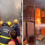 Pune: E-Scooters Catch Fire in Residential Building’s Parking Area in Walhekarwadi, Three Vehicles Destroyed