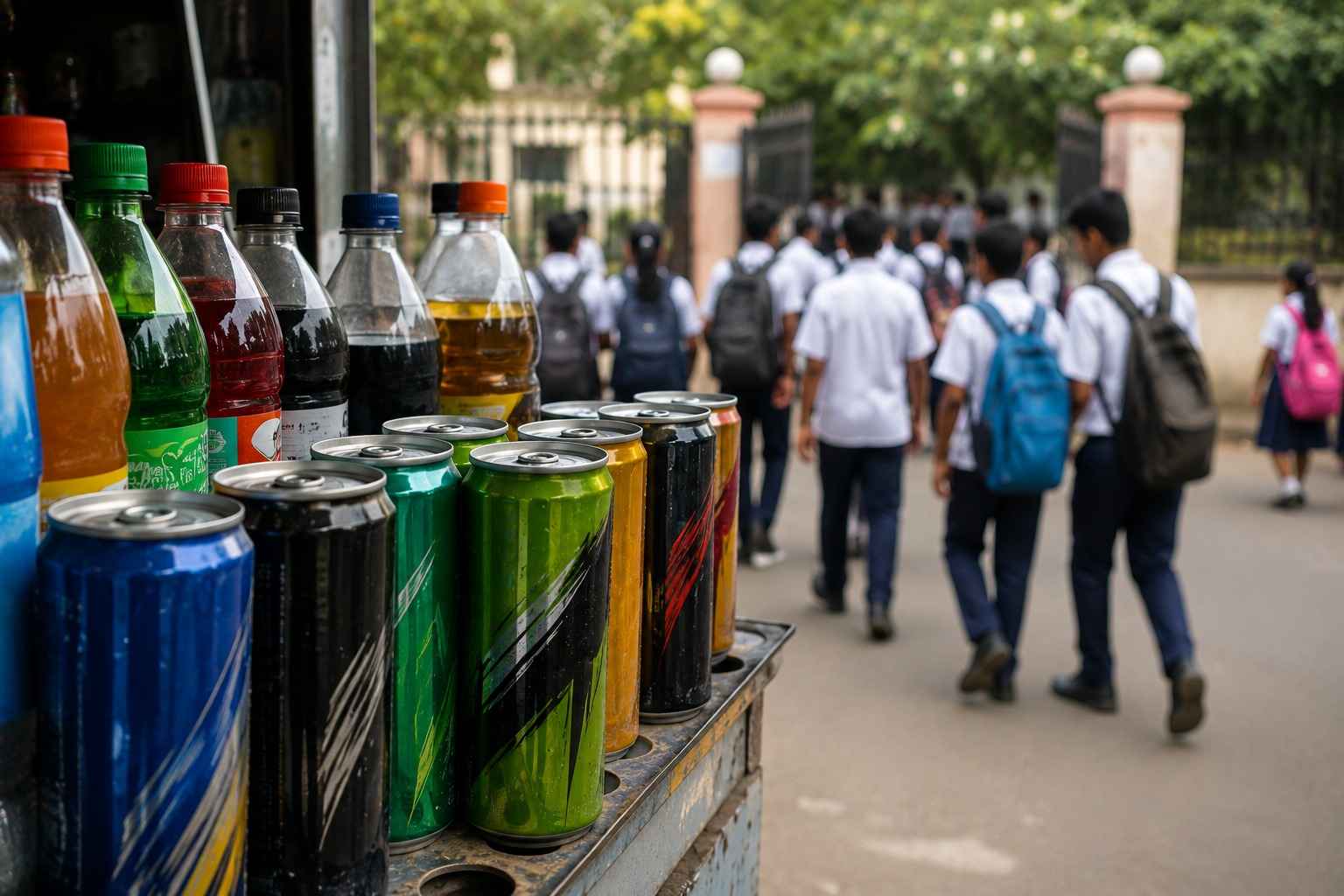 Energy Drinks Still Sold Outside Pune Schools Despite Government Crackdown