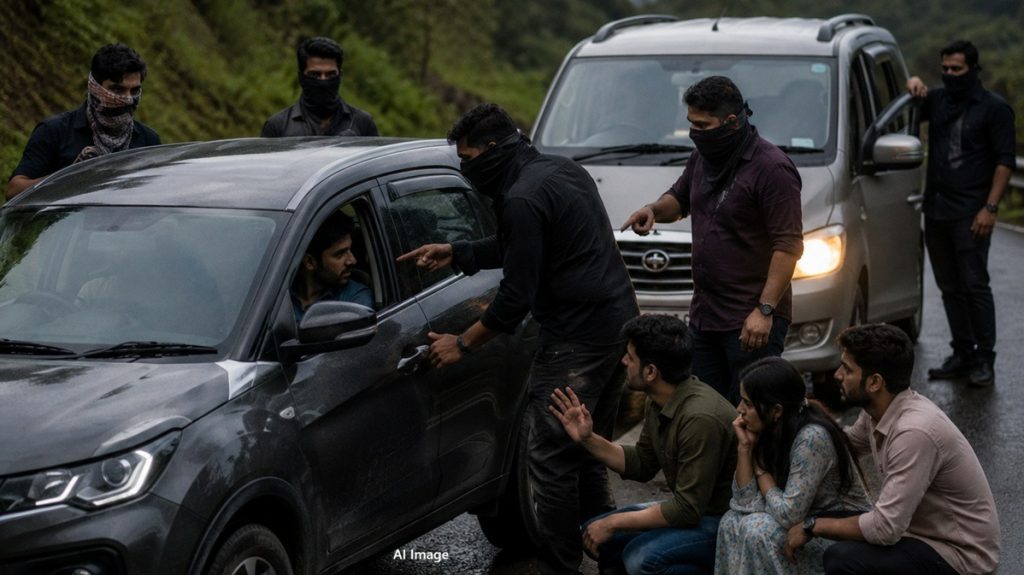 Extortion on Pune-Mumbai Highway
