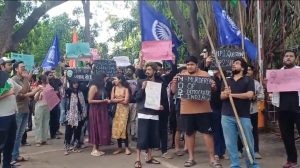 FTII Students Hold Protest in Pune