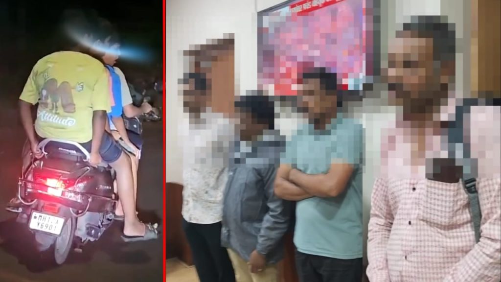 Fathers Counselled After Video of Four Minors Riding One Scooter Goes Viral in Pune