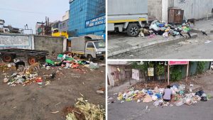 Garbage Dump Along Kharadi Bypass–Chandan Nagar