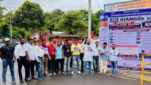 Group B Employees Stage Lunch-Hour Protest at High Explosives Factory Khadki Over Pending Demands