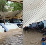 Heavy Rains Breach Compound Walls at Blue Dice Society in Chikhali; Over 50 Cars Damaged as Ground Floor Floods