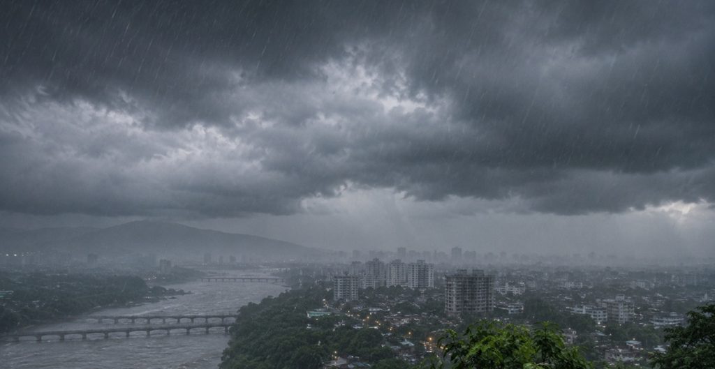 Heavy rain