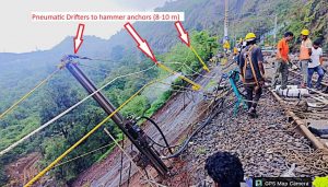 Lonavala–Karjat Restoration Enters Critical Phase as Deep Steel Anchors