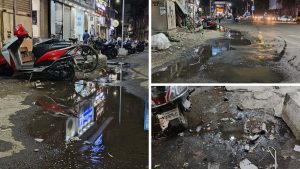 Massive Leak on East Street Continues for Over a Year
