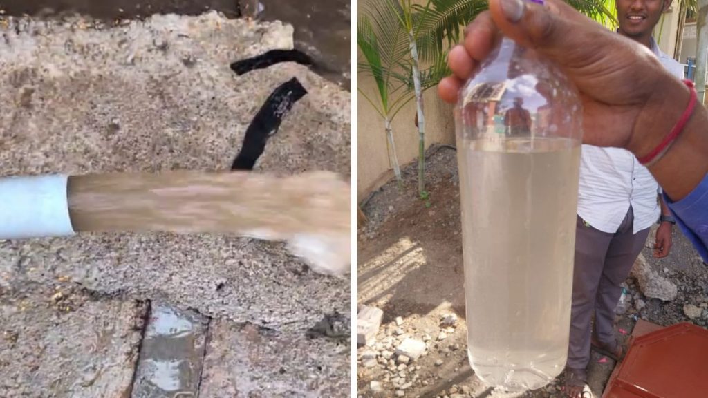 Mohammadwadi Residents Continue to Receive Muddy PMC Water Months After Water Tank Inauguration