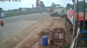 Motorcycle Skids at Turn, Two Brothers Killed Under Truck in Baramati