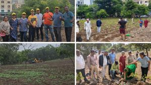 NIBM Oxygen Park Crosses Major Milestone as Citizens Plant 2,500 Saplings in Three Days