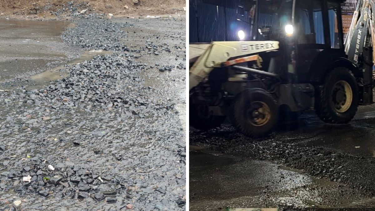 PMC's 'Immediate Action' Assurance Faces Questions as Dangerous Road Cut Still Troubles Commuters at NIBM