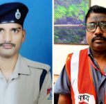 Pune: Passenger Slips While Boarding Moving Koyna Express at Lonavala Station, Railway Staff Save His Life