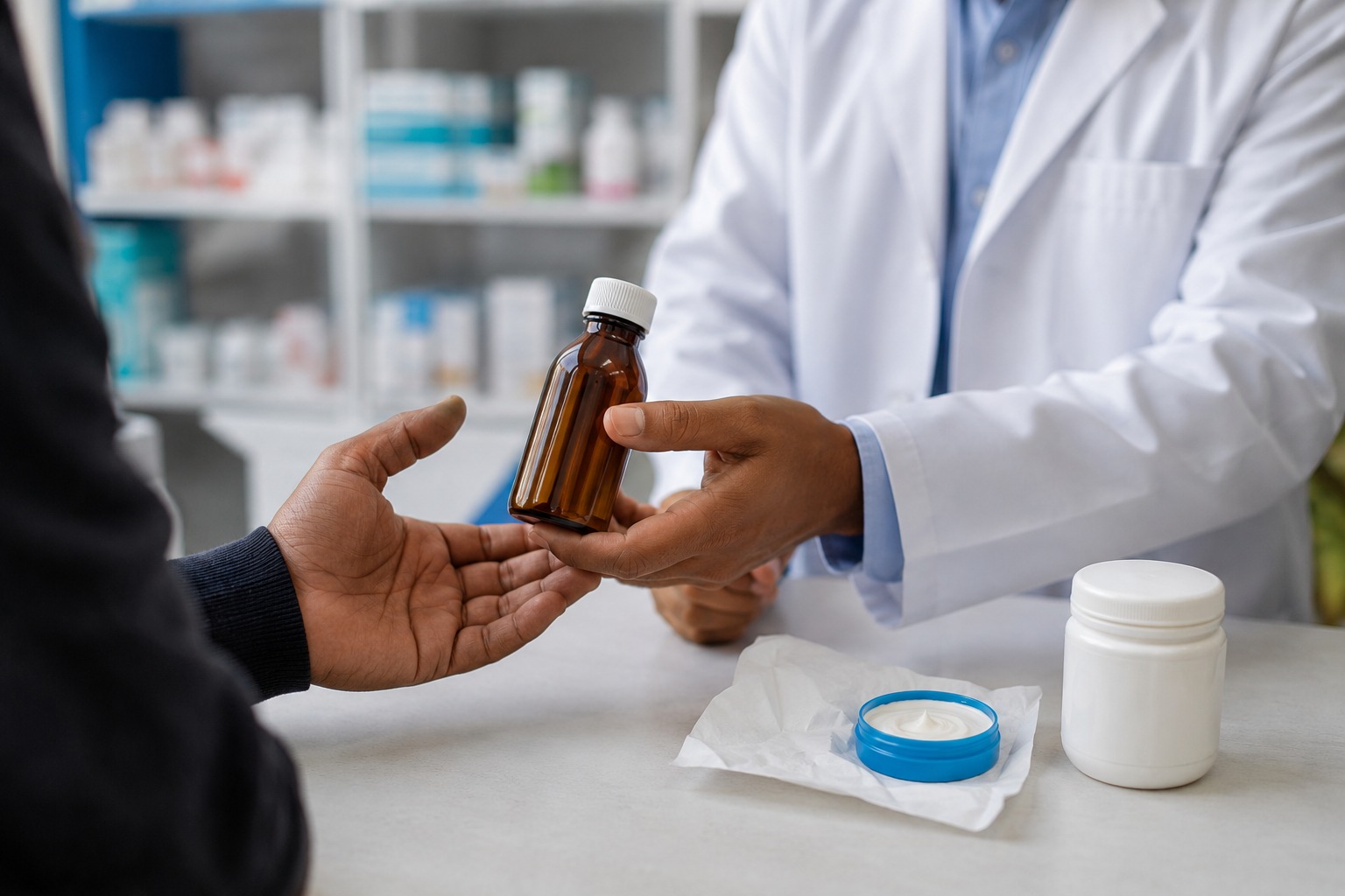 Patients Asked to Bring Bottles for Cough Syrup