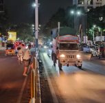 Busy Pune Camp Road Plunged Into Darkness After Sunset as Streetlights Remain Non-Functional