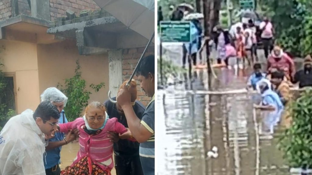 Pune Fire Brigade Evacuates 15–20 Residents After Indrayani River Floods Homes in Vadgaon Shinde