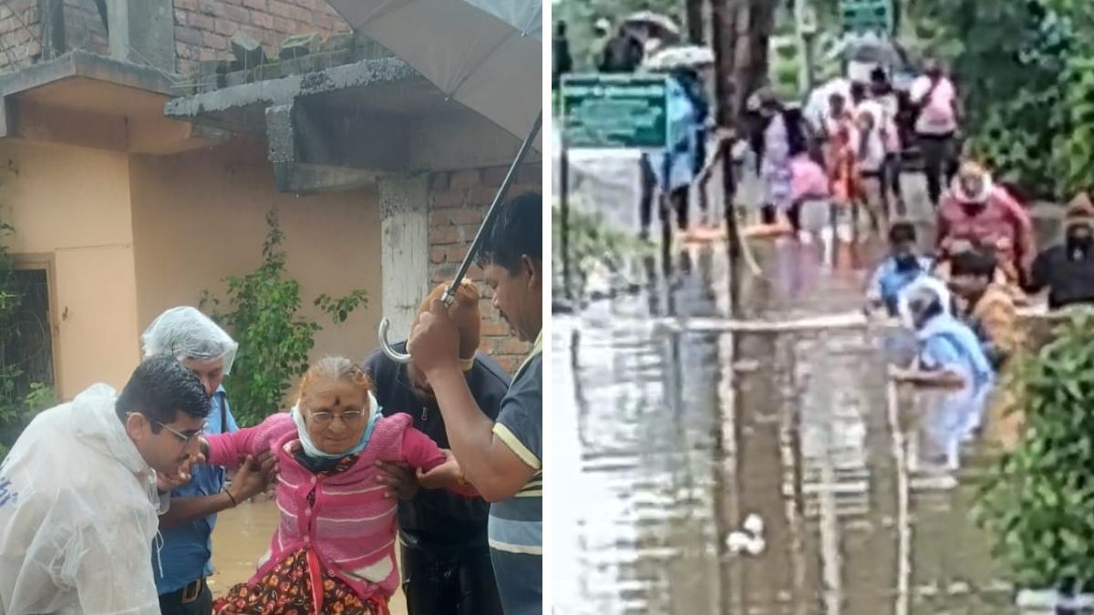 Pune Fire Brigade Evacuates 15–20 Residents After Indrayani River Floods Homes in Vadgaon Shinde