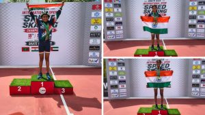Pune Skaters Win 9 Medals for India at International Inline Speed Skating Championship in Maldives