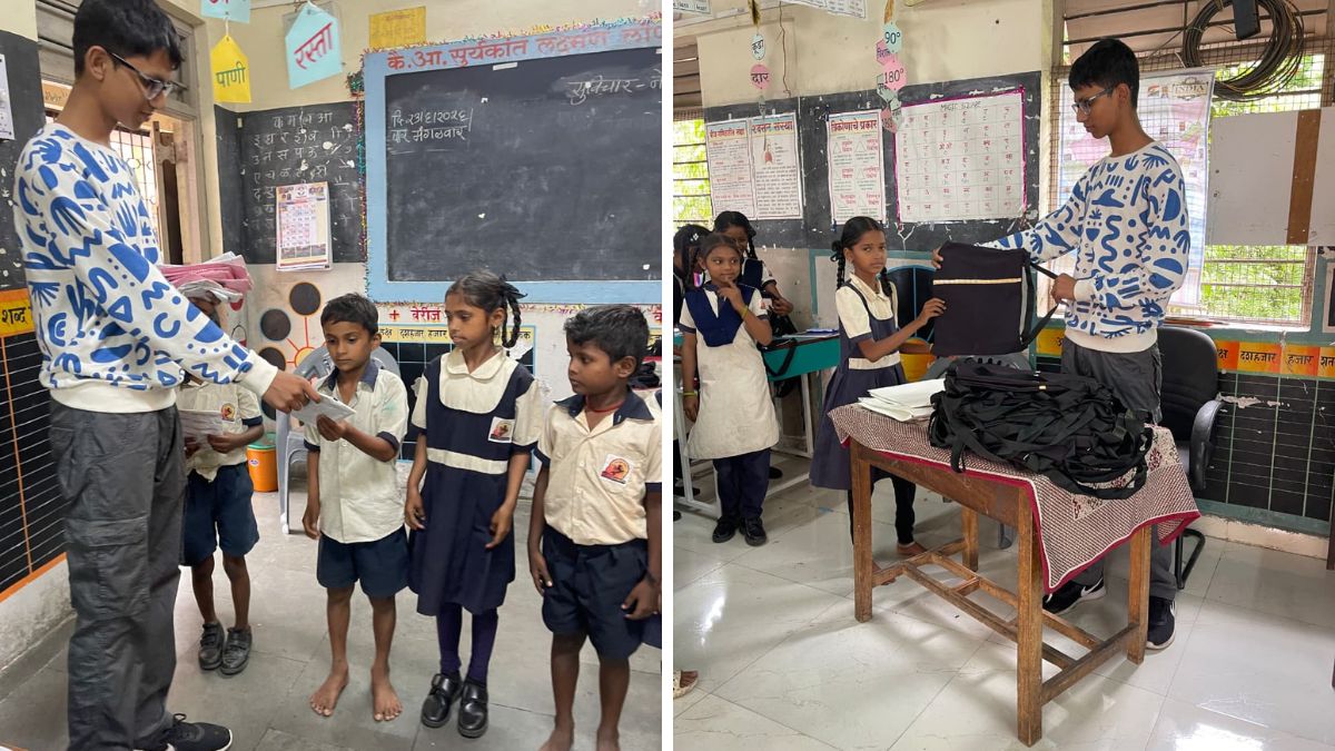 Pune Teen Turns Construction Waste into Hope