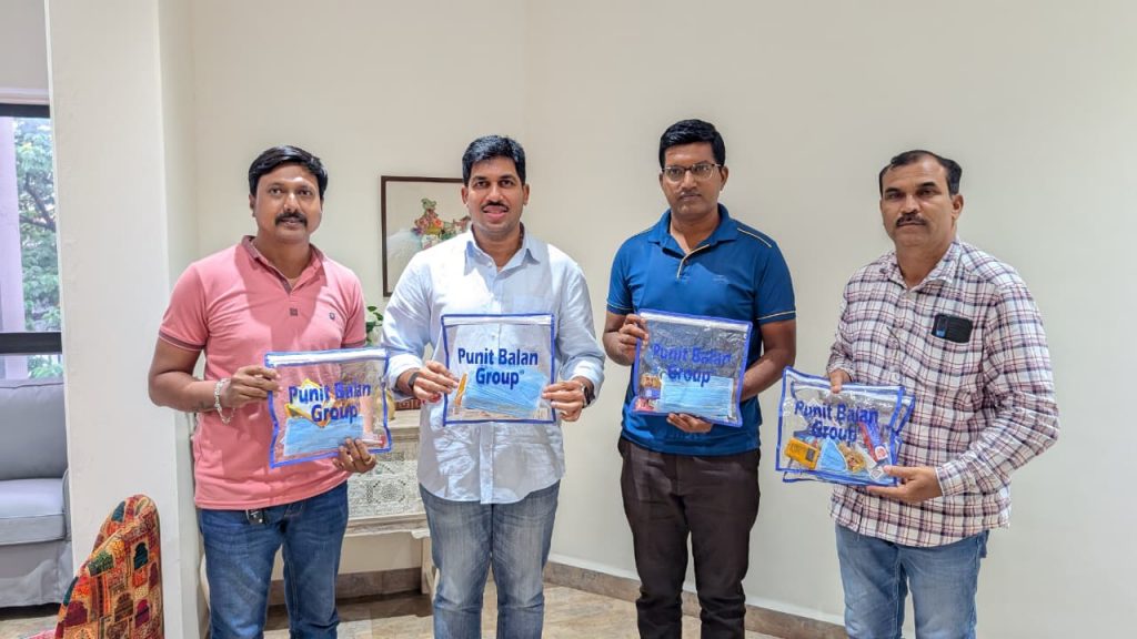 Punit Balan Group (PBG) Distributes 9,000 Essential Kits to Police Personnel Deployed for Ashadhi Wari